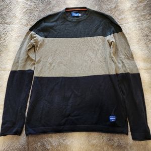 Jack Jones medium men's tri-colour sweater.